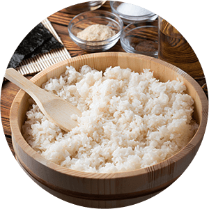 Manipulation et préparation du riz